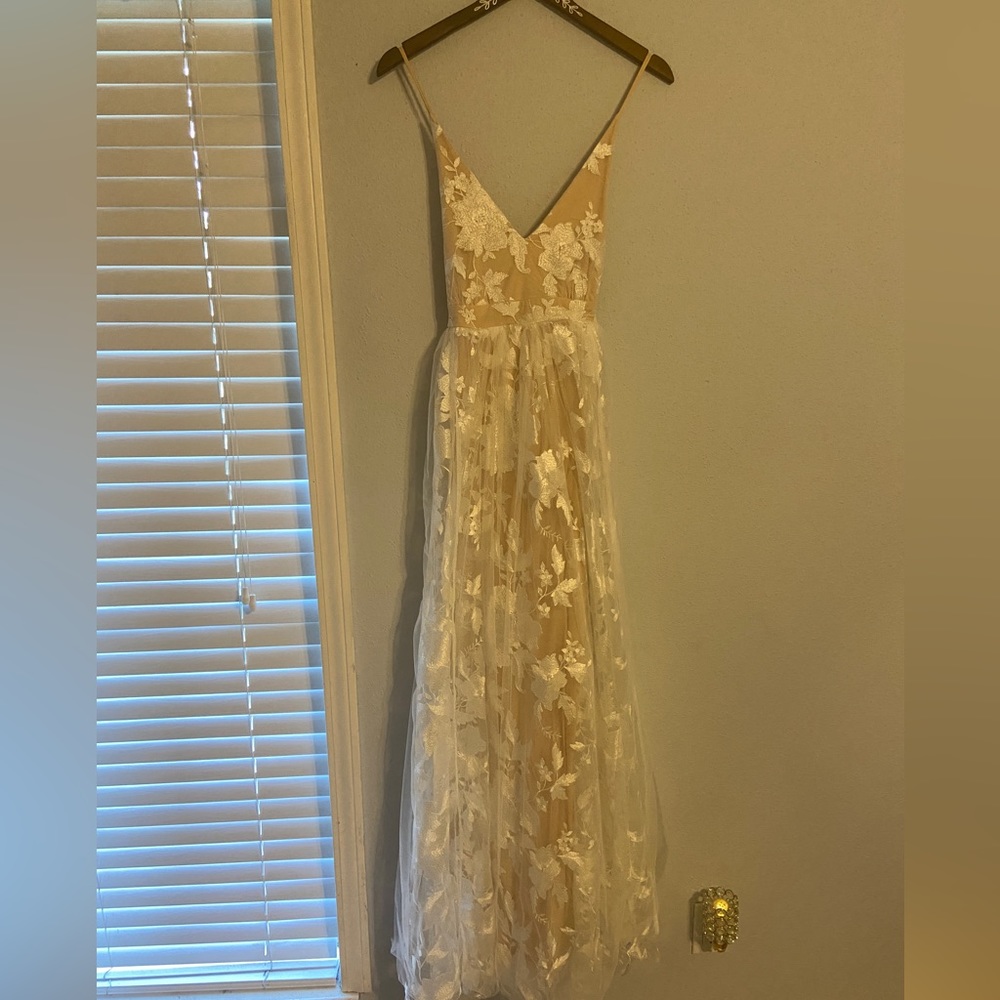 Rehearsal wedding/ prom dress.